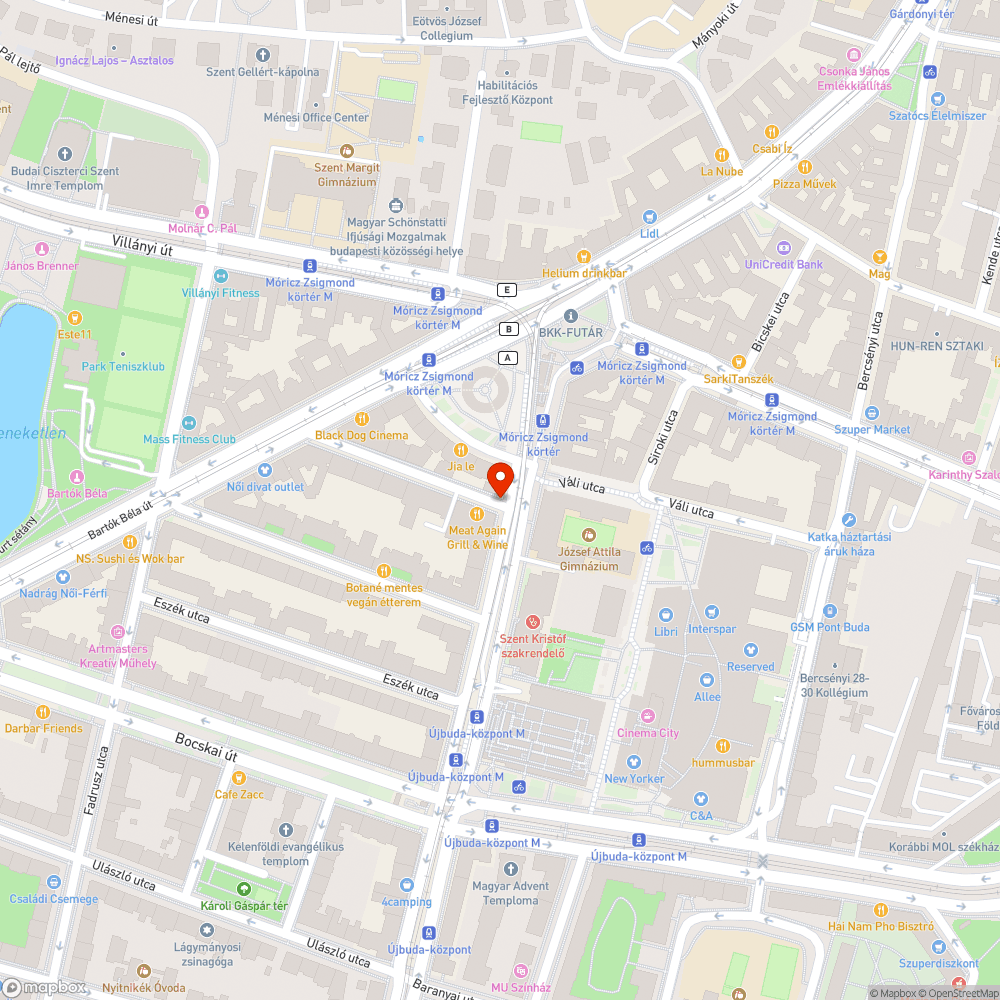 Gaz bejelentés helye