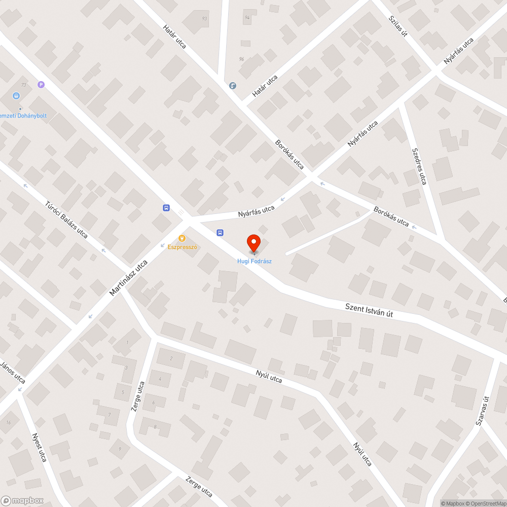 Botlásveszélyes fedél bejelentés helye