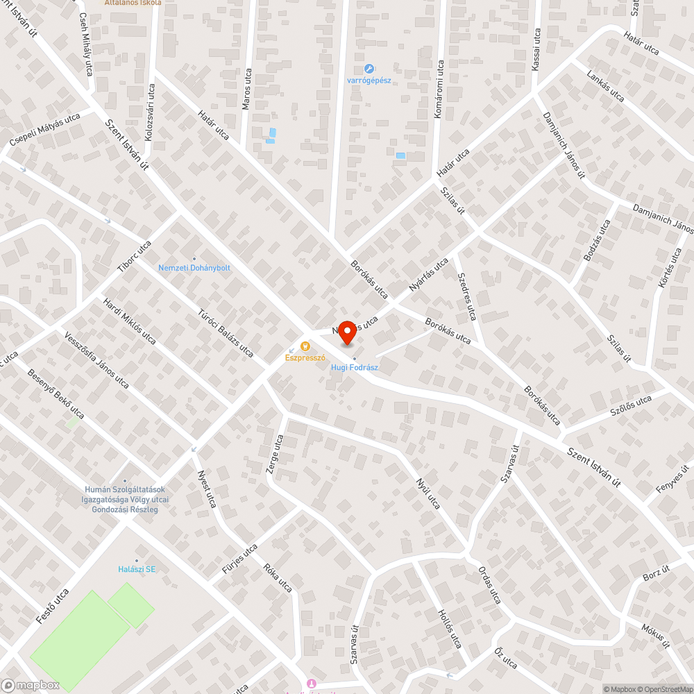 Botlásveszélyes fedél bejelentés helye