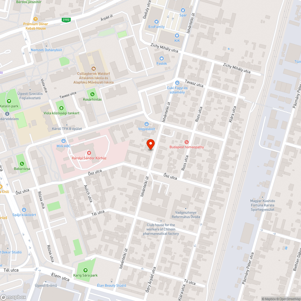 Járdán lévő kosz, avar bejelentés helye