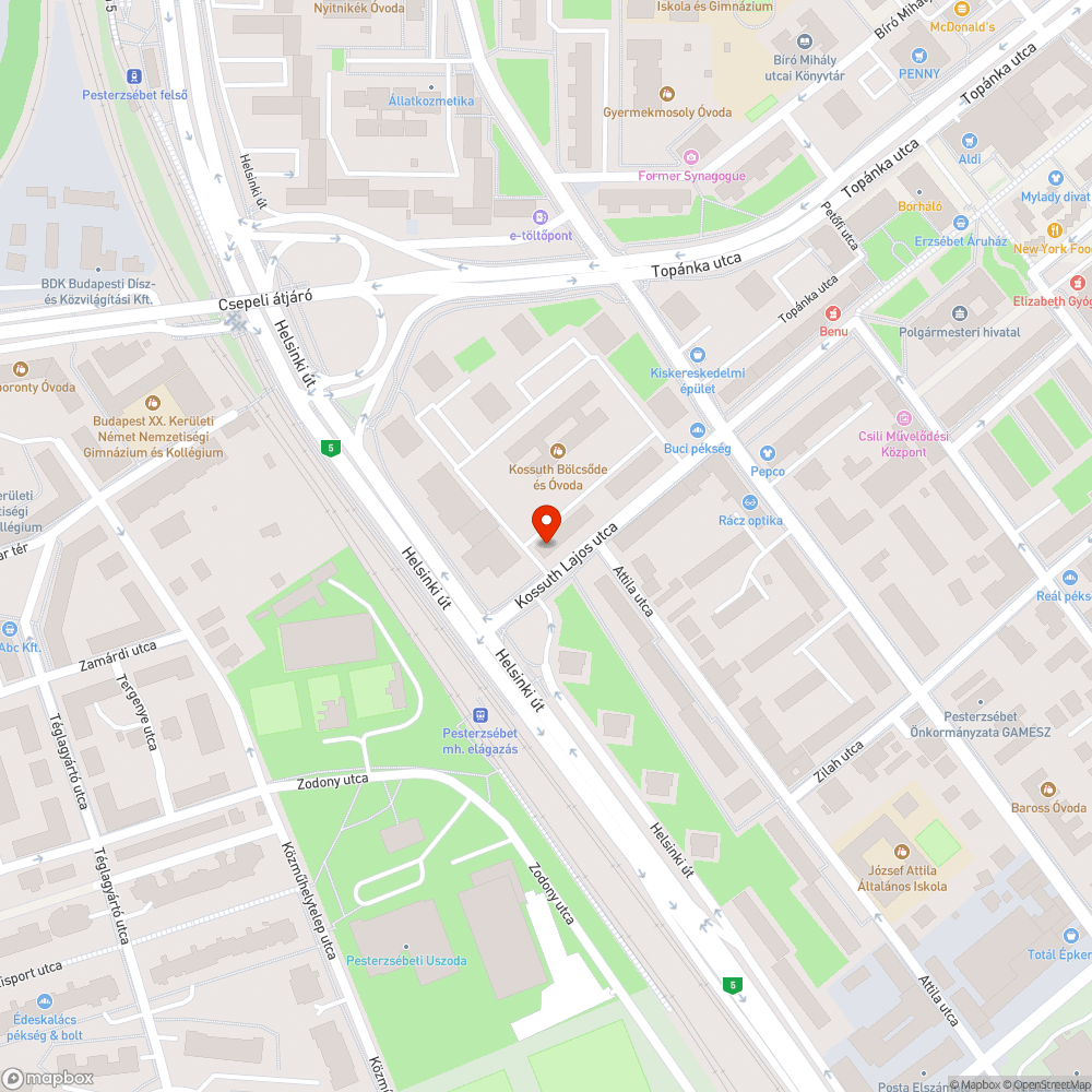 Bálványfa, kiszáradt fa bejelentés helye