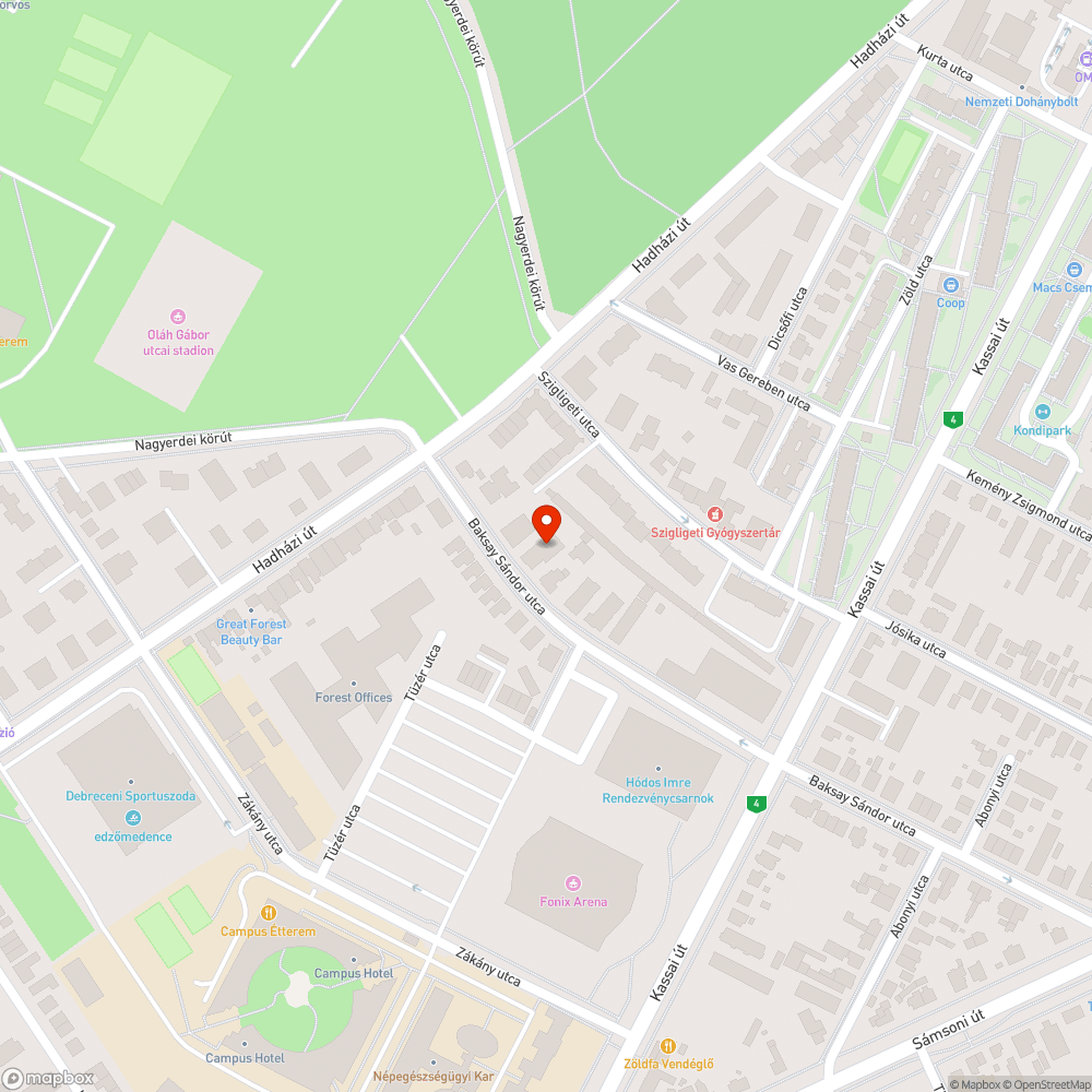 Borzasztó kátyú bejelentés helye