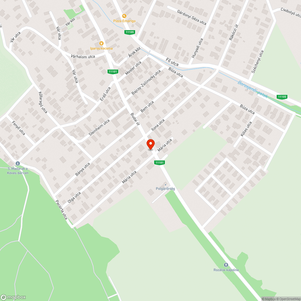 Földelés kitépve bejelentés helye