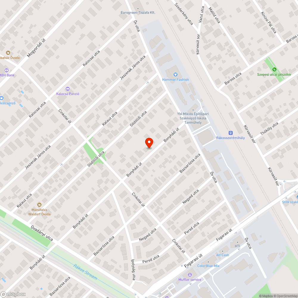 Letört faág bejelentés helye