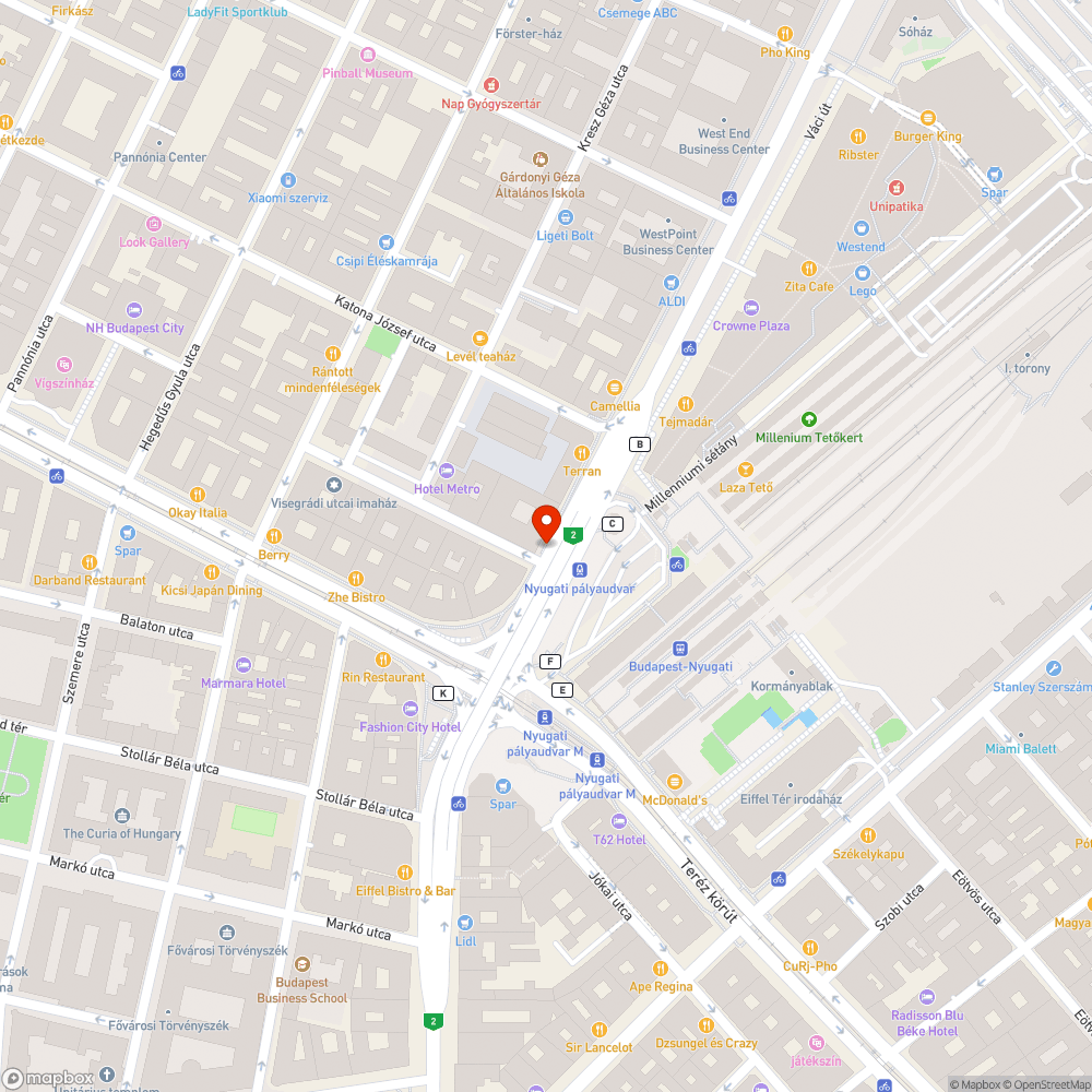 Elfordult jelzőtábla bejelentés helye