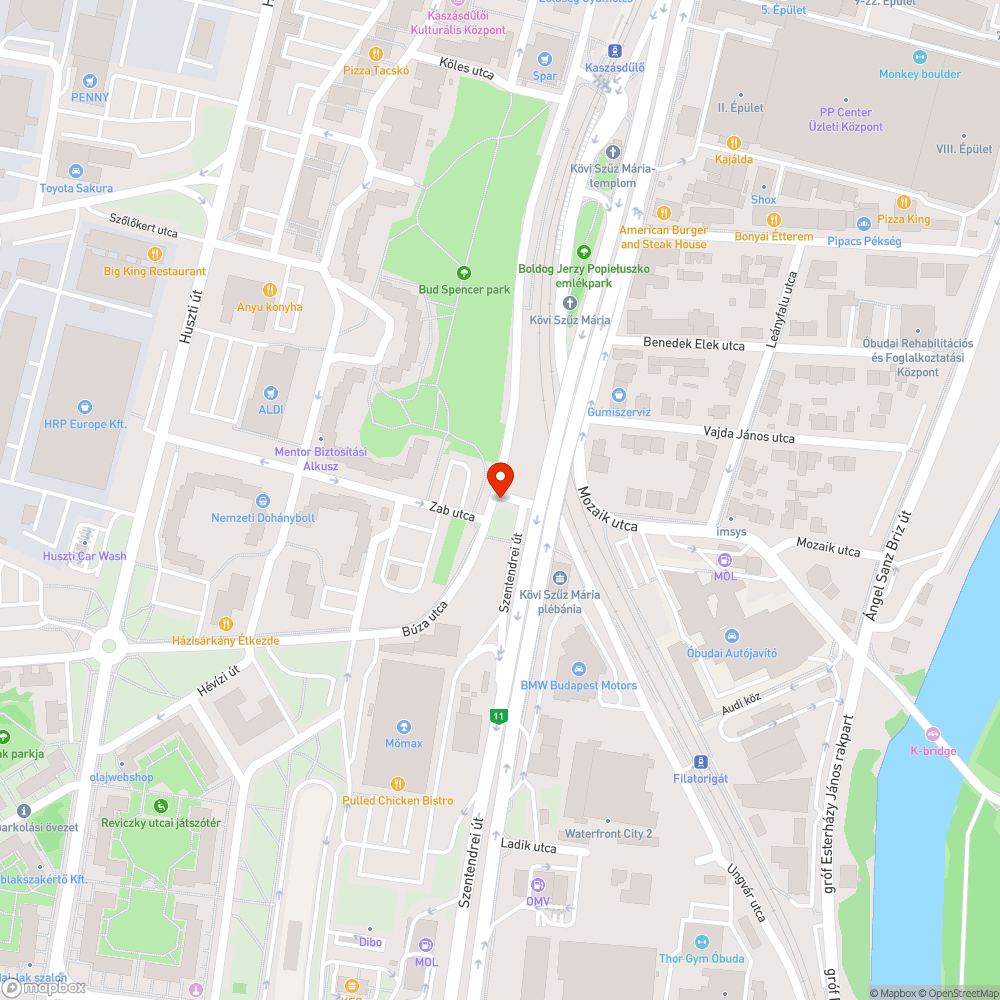 Megdőlt jelzőtáblák bejelentés helye