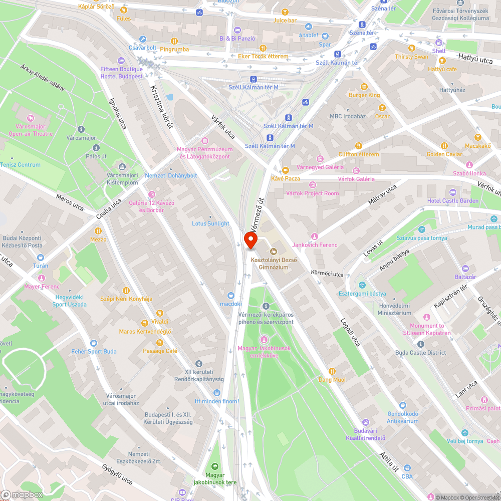 Élesen besüllyedt csatornafedél, kátyú bejelentés helye