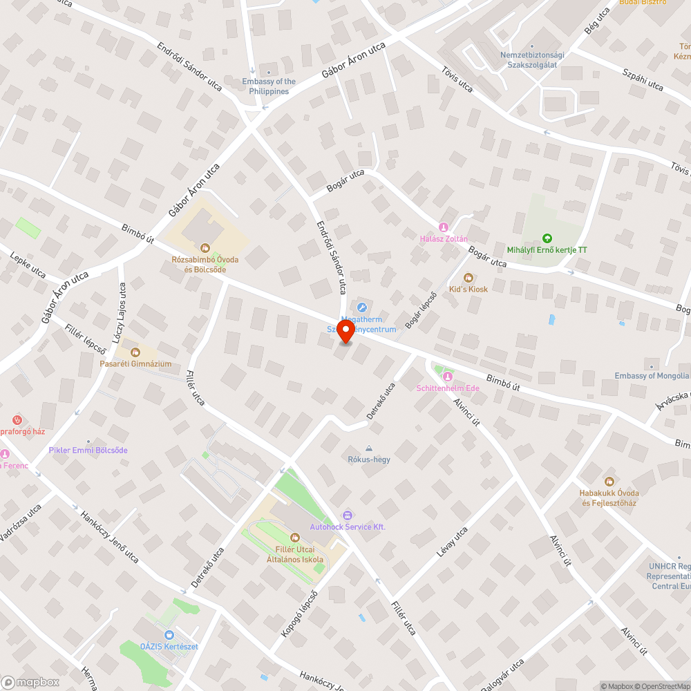 Aszfal hiány, raklap barikád bejelentés helye