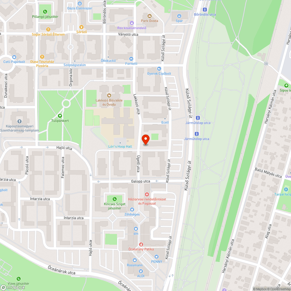 Lakótelepi zöldterületek locsolása bejelentés helye