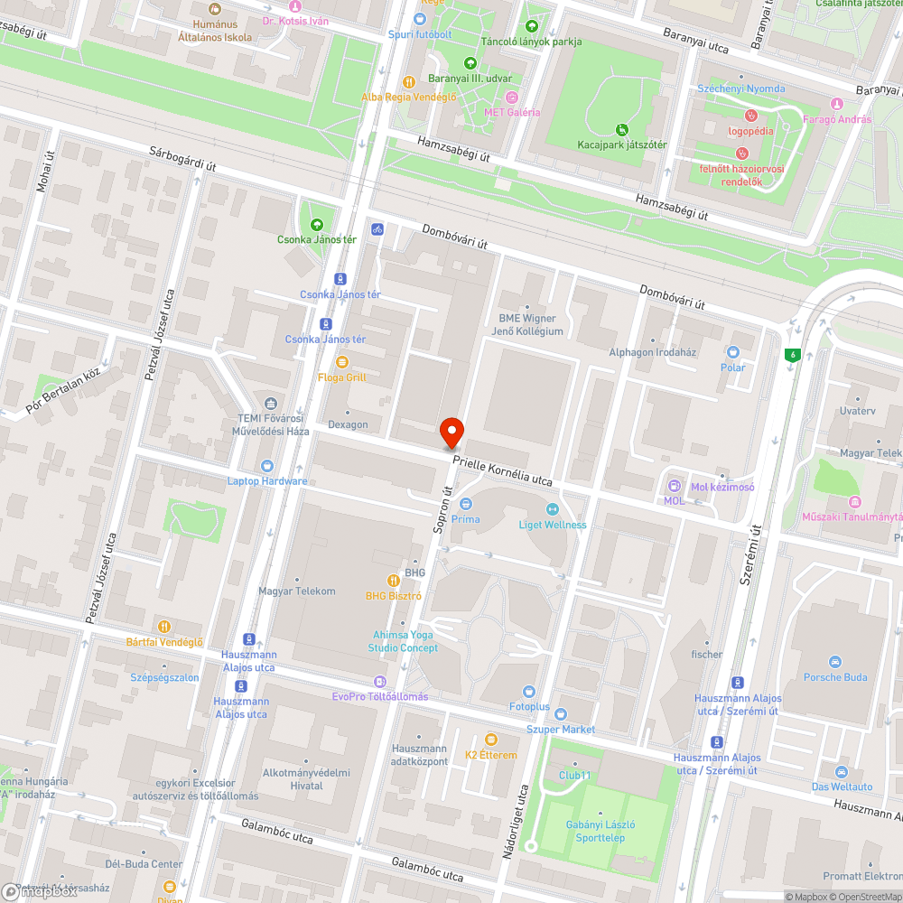 Poller bejelentés helye