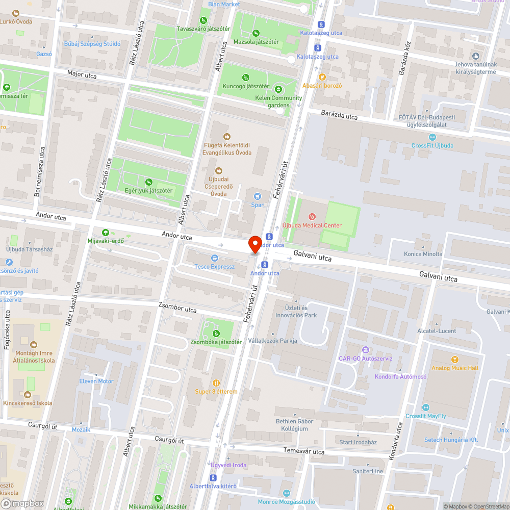 Lépcső gazos bejelentés helye