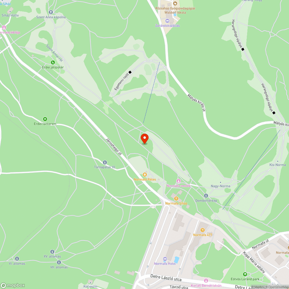 Kikazult csavarok a drótkötél pályán bejelentés helye