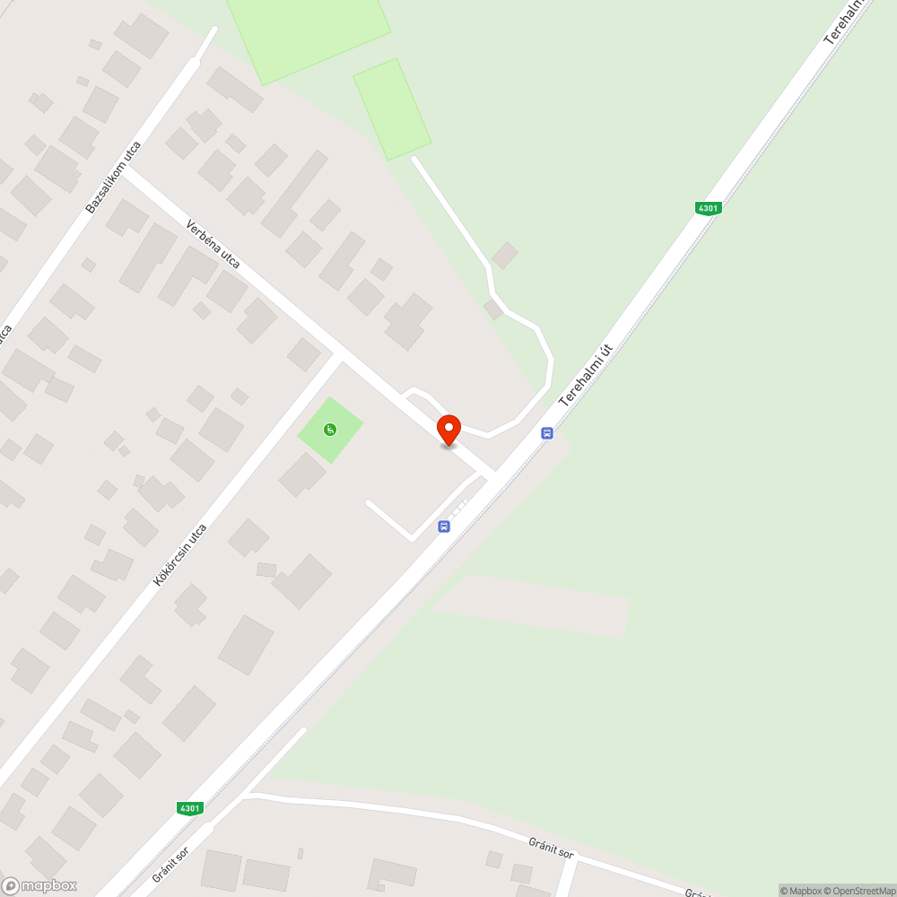 Használhatatlan járda bejelentés helye