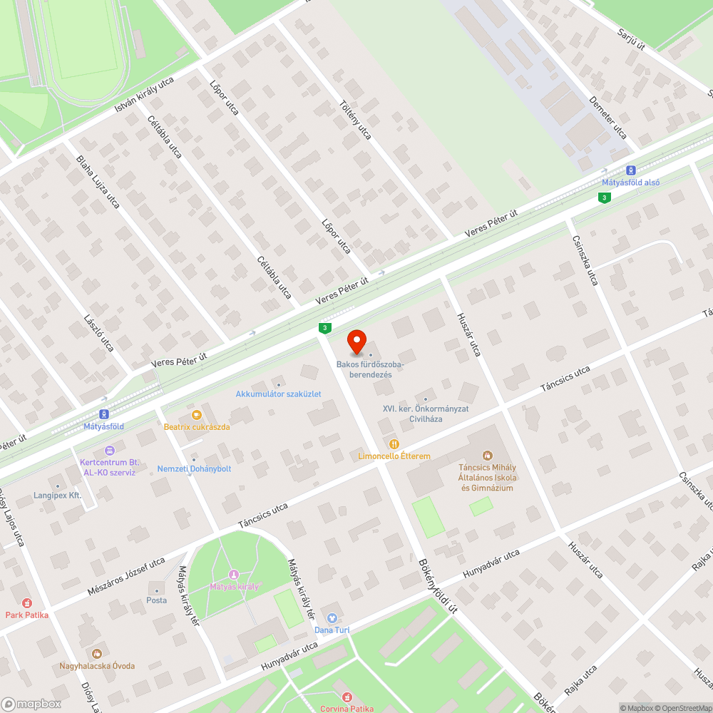 Repedezett betonoszlop bejelentés helye