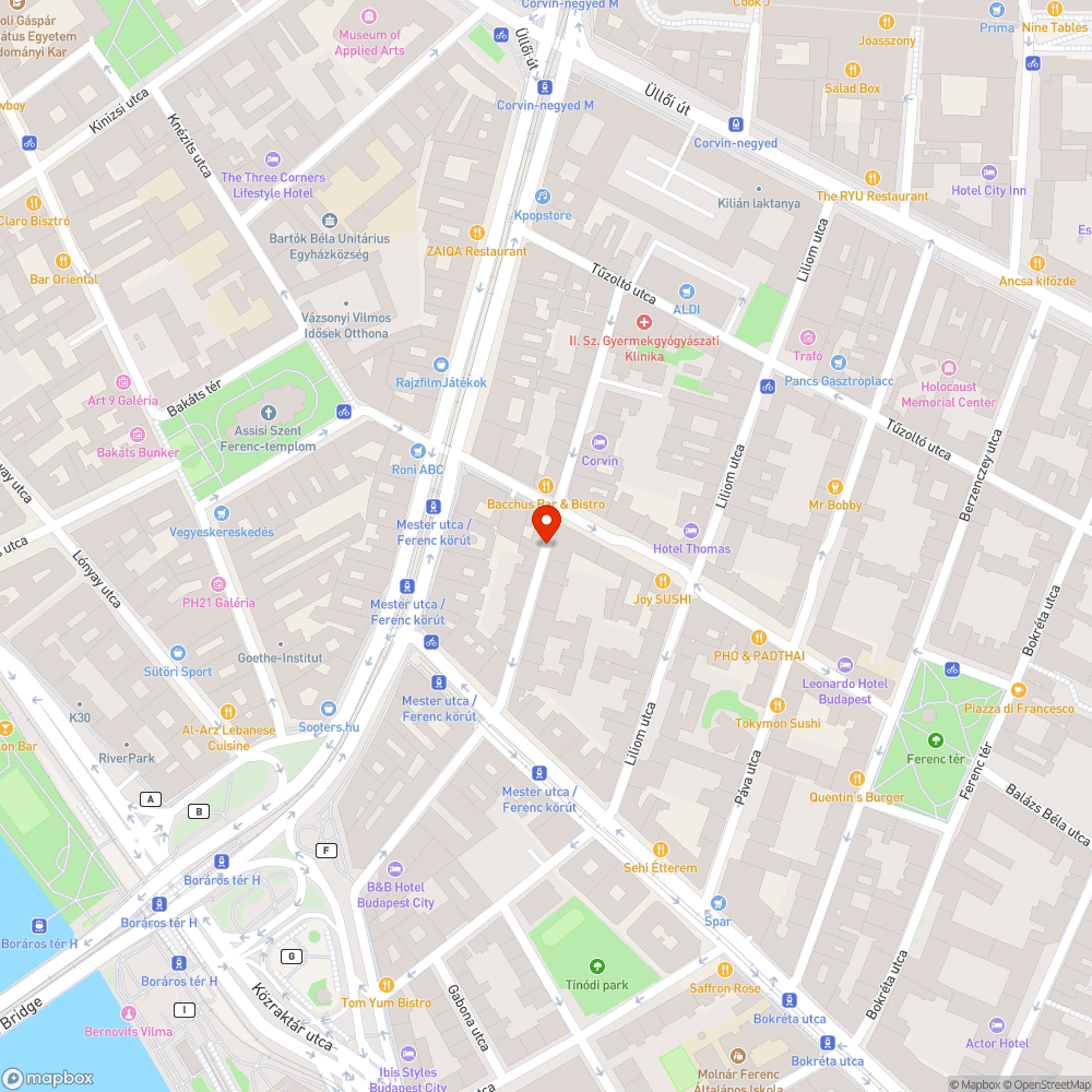 Pótlandó fa az Angyal utcán bejelentés helye