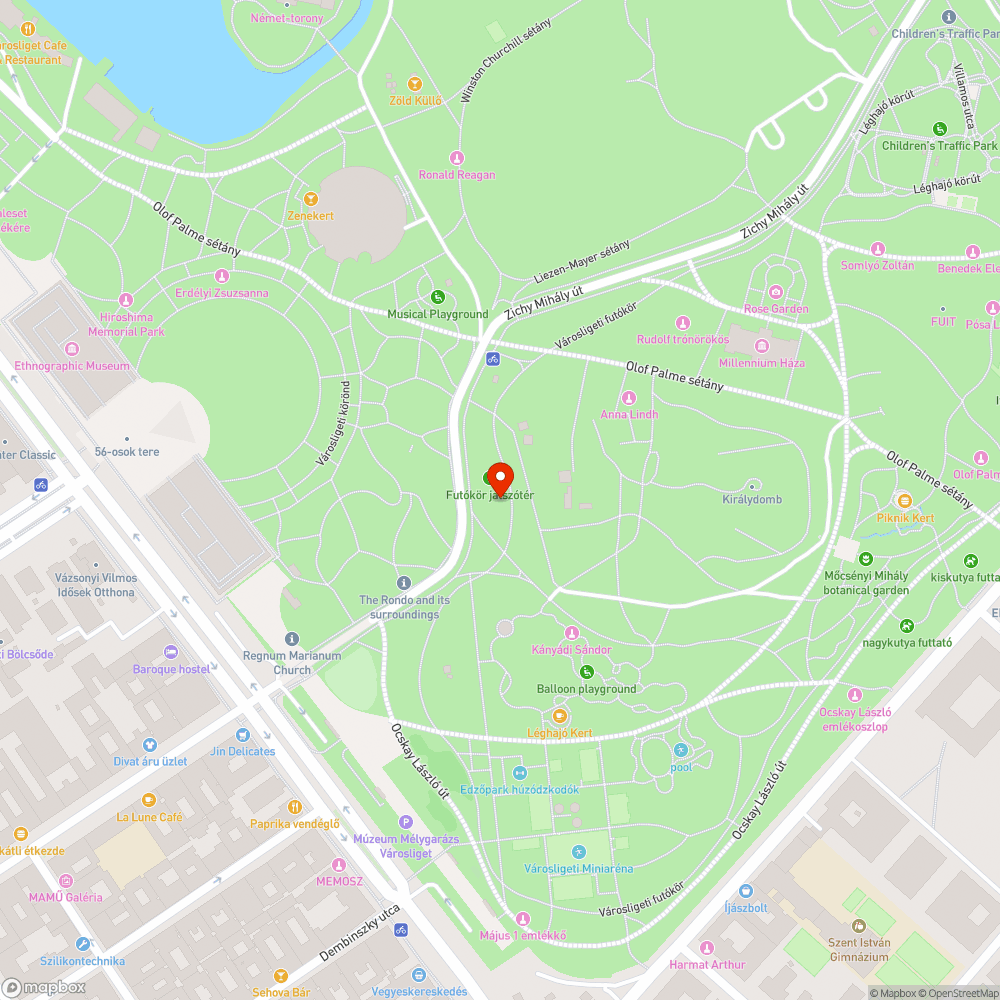 Pusztul a Liget bejelentés helye