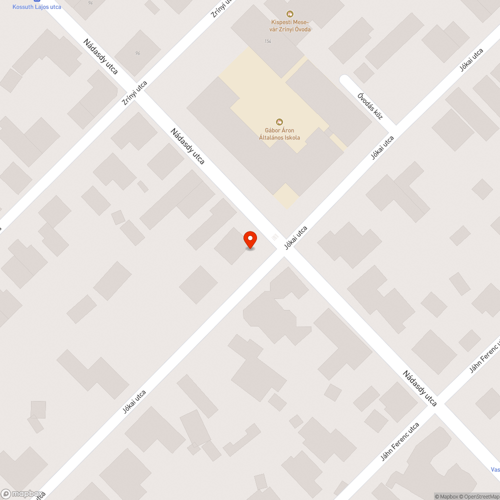 Elhagyott autó bejelentés helye