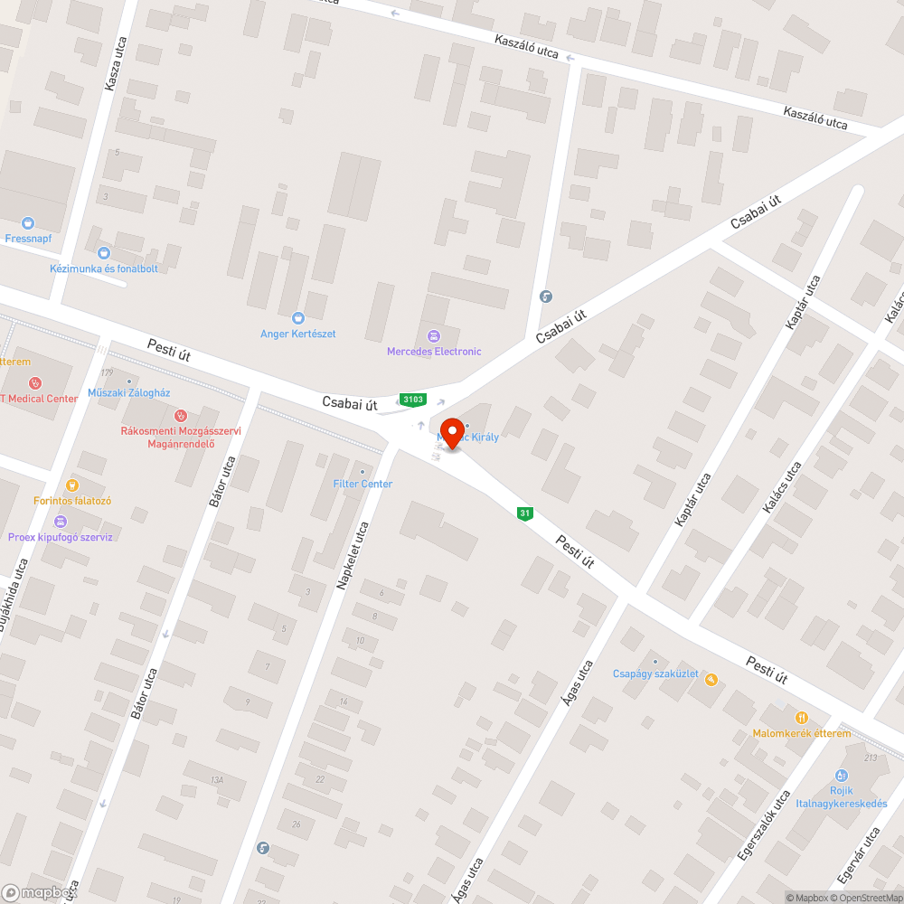 Szürke Mazda bejelentés helye