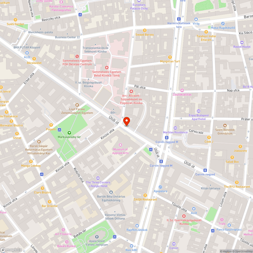 Városi dzsungel bejelentés helye