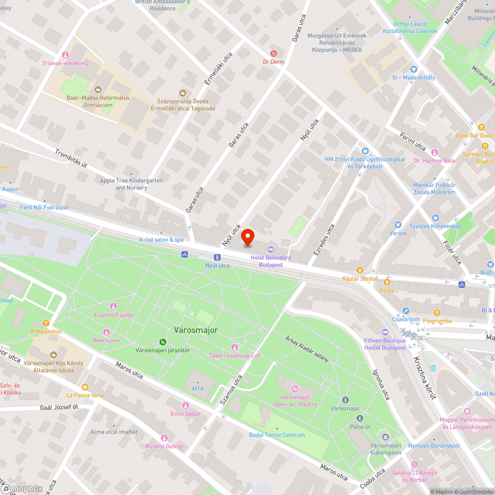 Megrongálódott számláló bejelentés helye