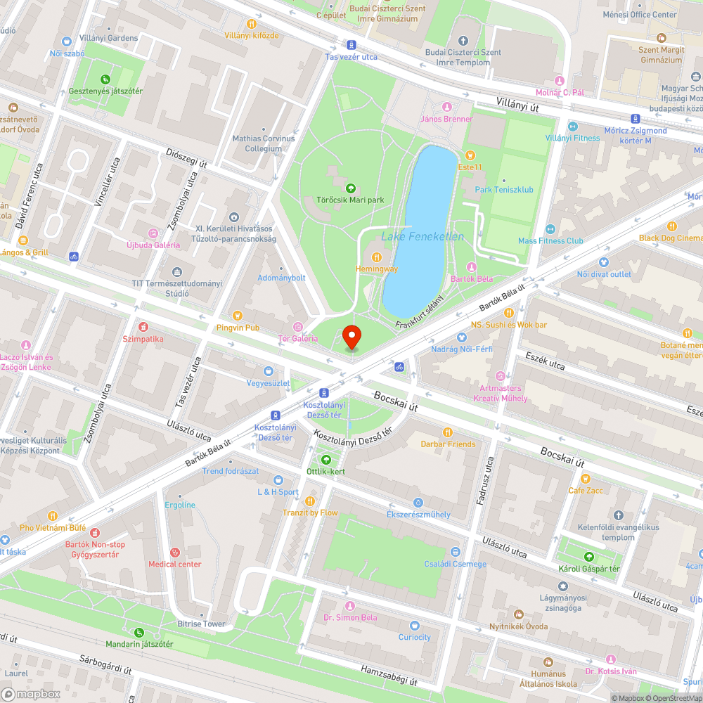 Kosztolányi Dezső tér, 3 betonpódium 2. bejelentés helye