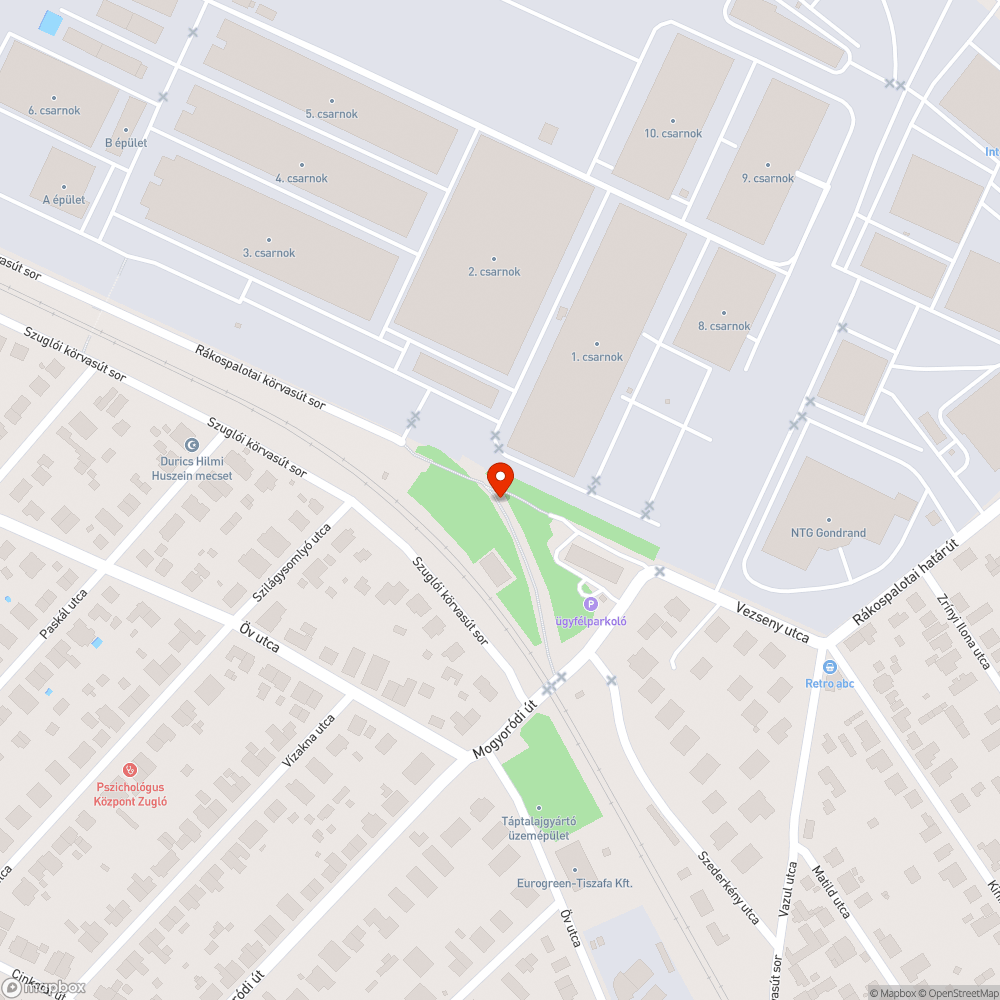 szemét bejelentés helye