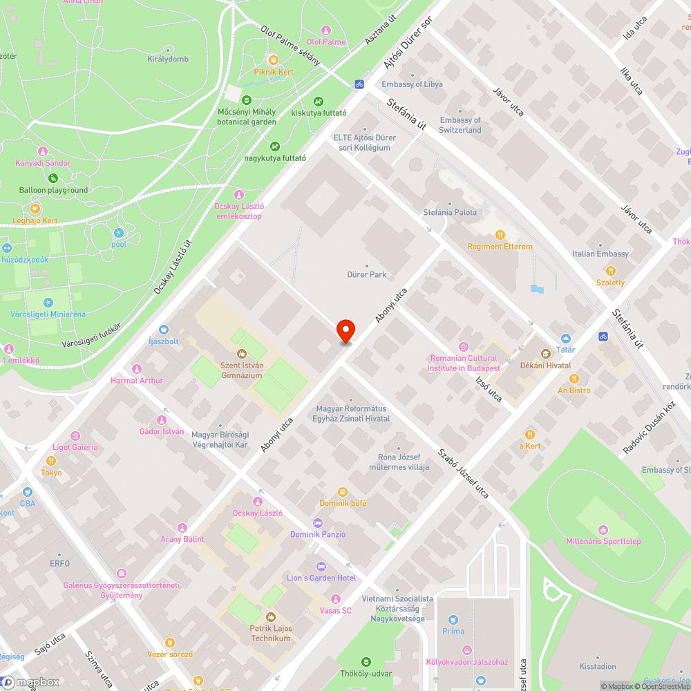 Elhagyott Volkswagen autó bejelentés helye