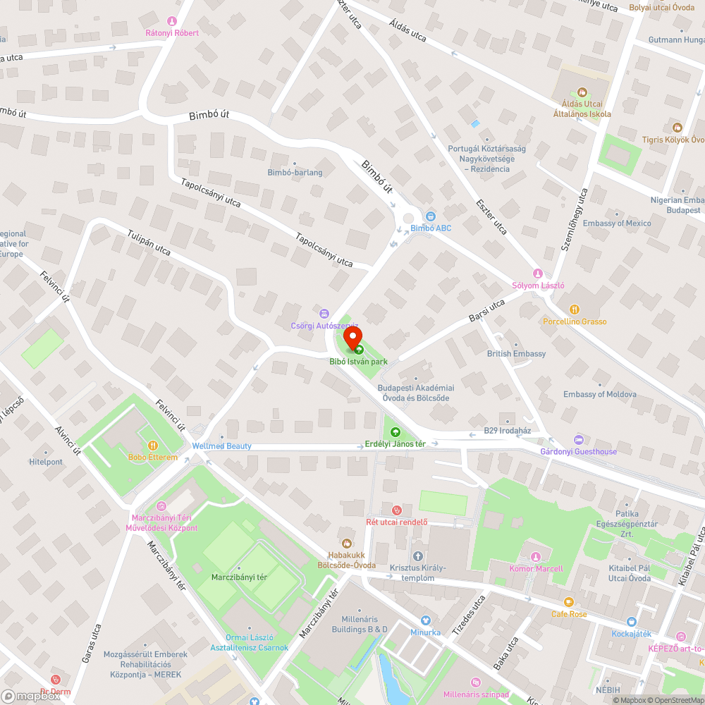 Rongyos zászló bejelentés helye