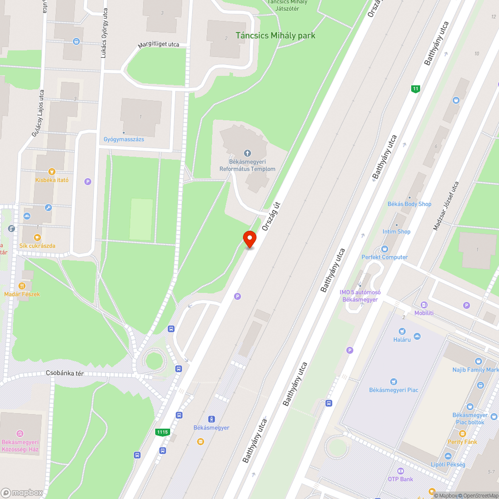 Szemét és sitt bejelentés helye