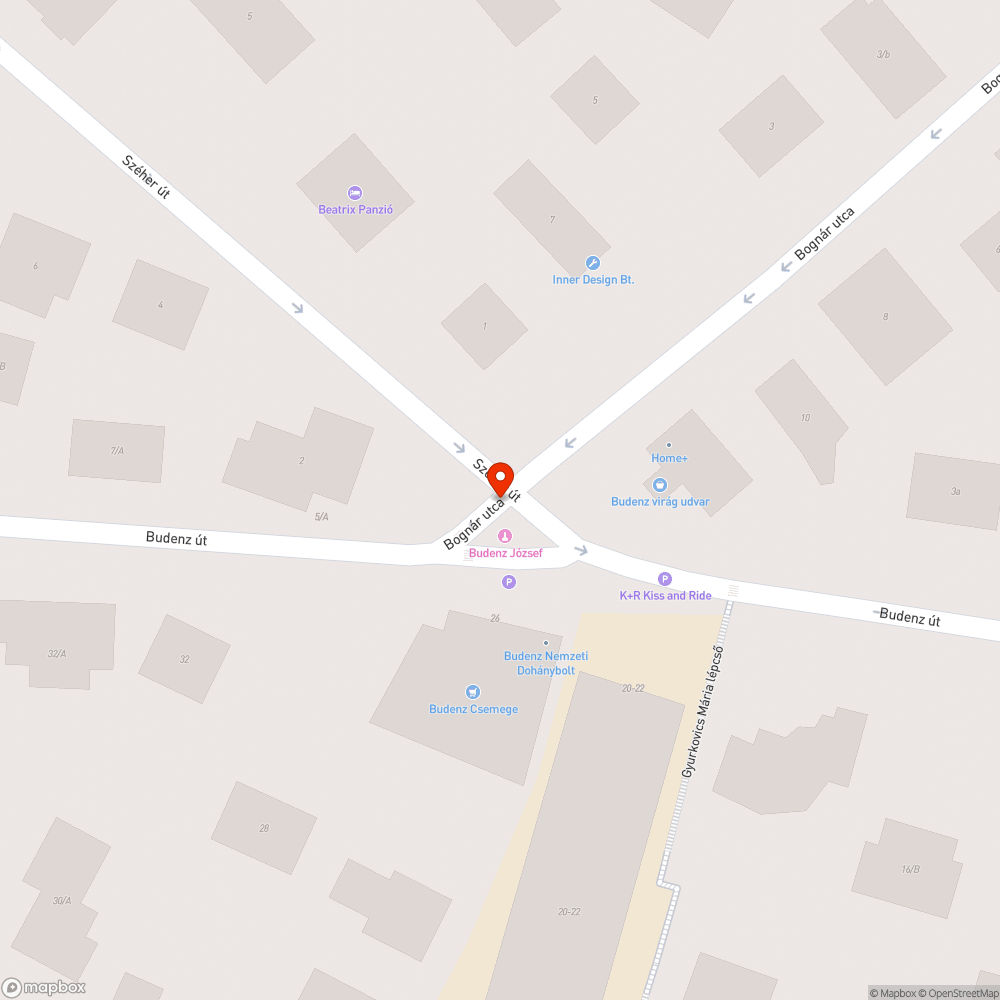 Kidöntött kozlekedési tábla bejelentés helye