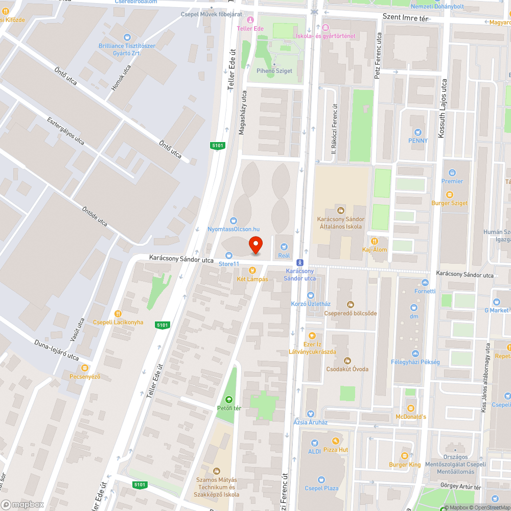 Illegális szemét lerakás bejelentés helye