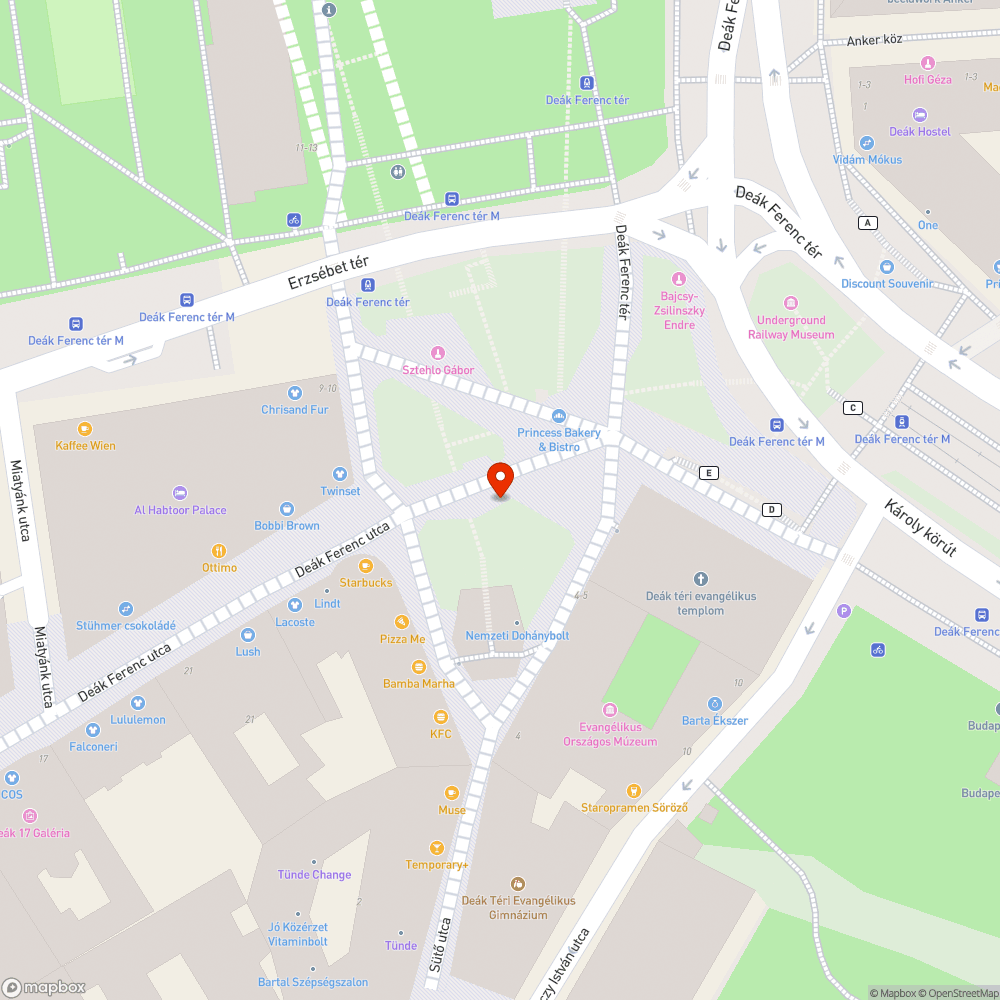 Téves nyíl bejelentés helye