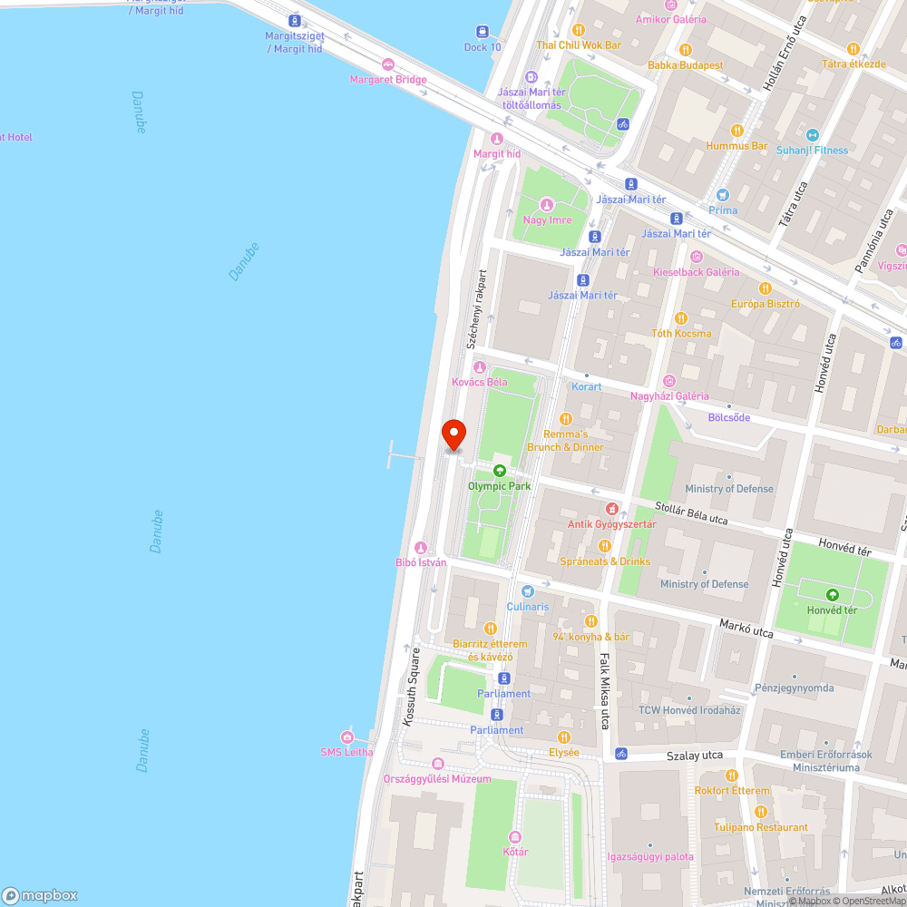 Zebrát a biciklisávra bejelentés helye