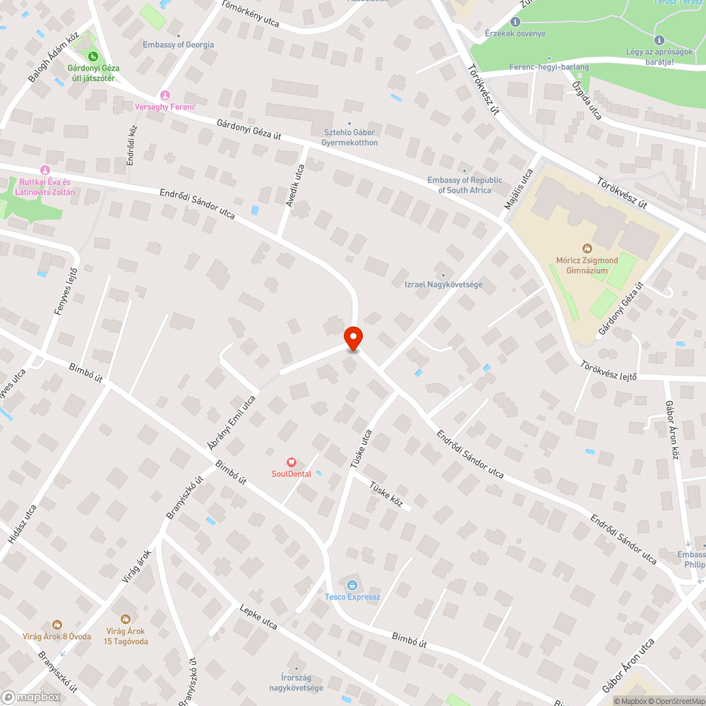 Gazos utcanévtábla bejelentés helye