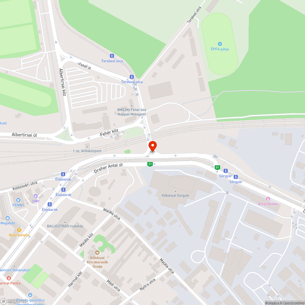 Koszos mocskos graffitis elektromos szekrény bejelentés helye