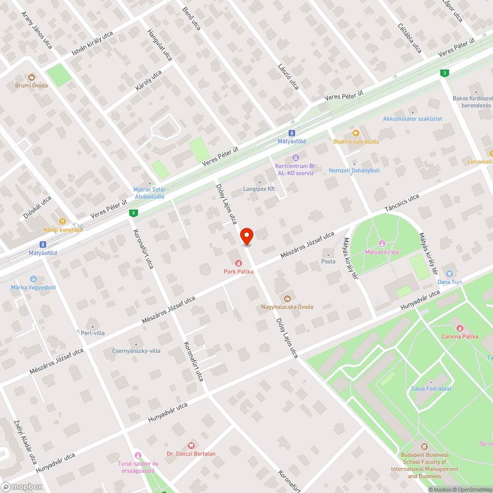 Hullámvasút bejelentés helye