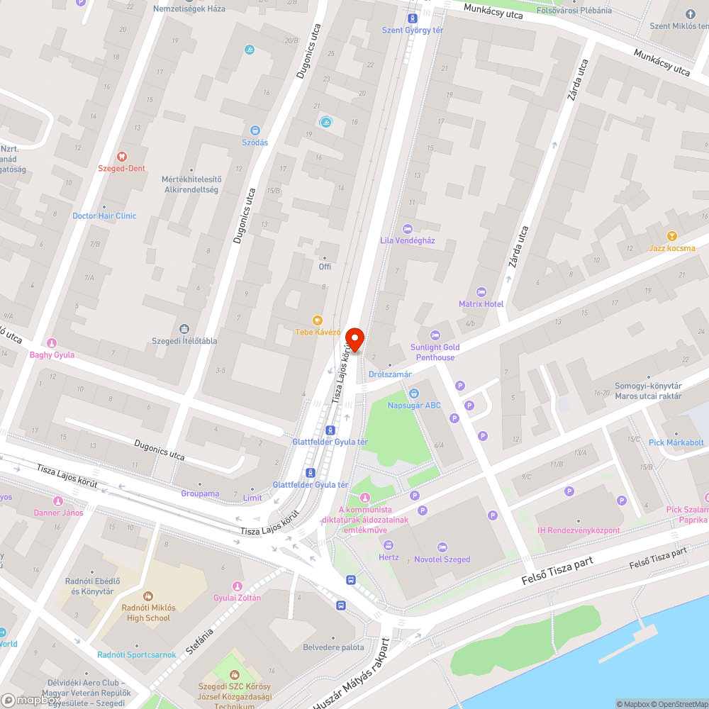 Eldugult víznyelő - József A. Sgt., K&amp;D pékség előtt bejelentés helye