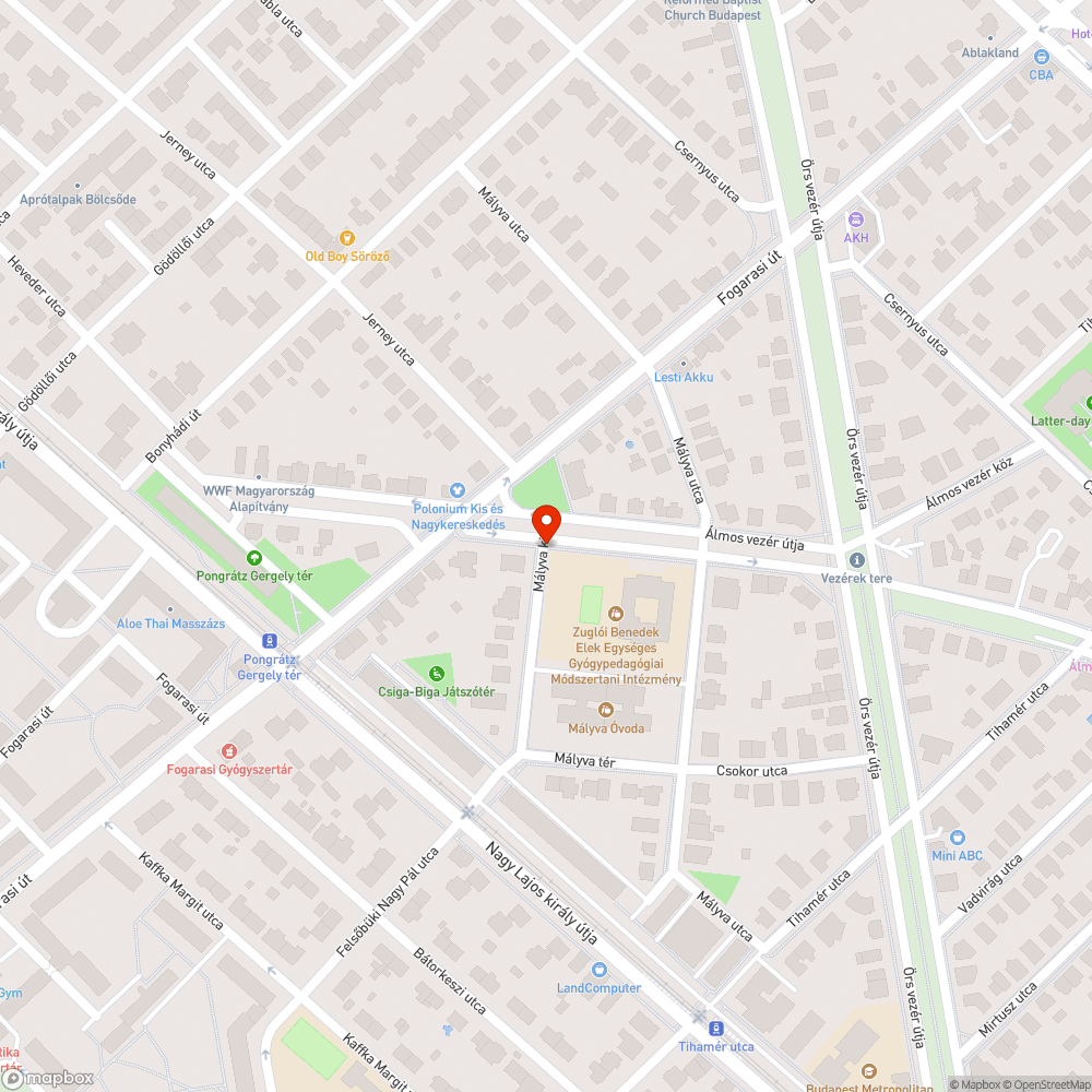 Vízelvezetés problémája bejelentés helye