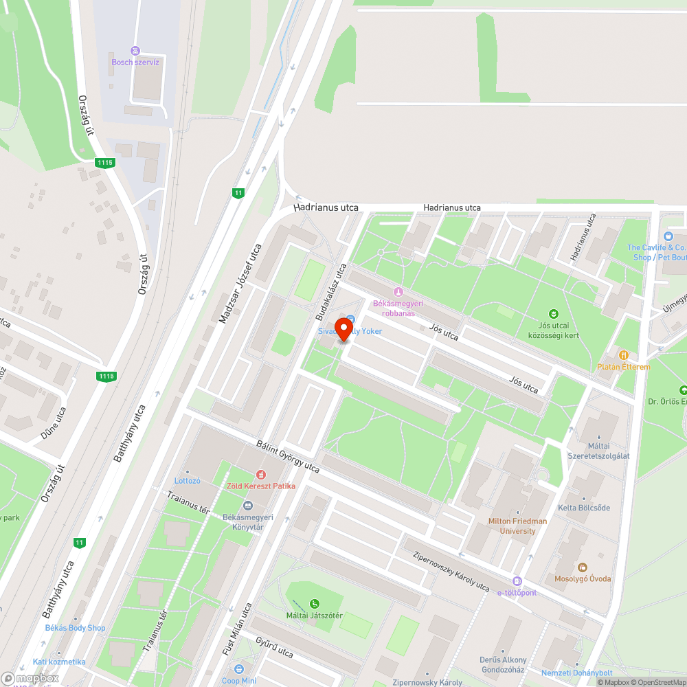 Hiányzó pollerek bejelentés helye