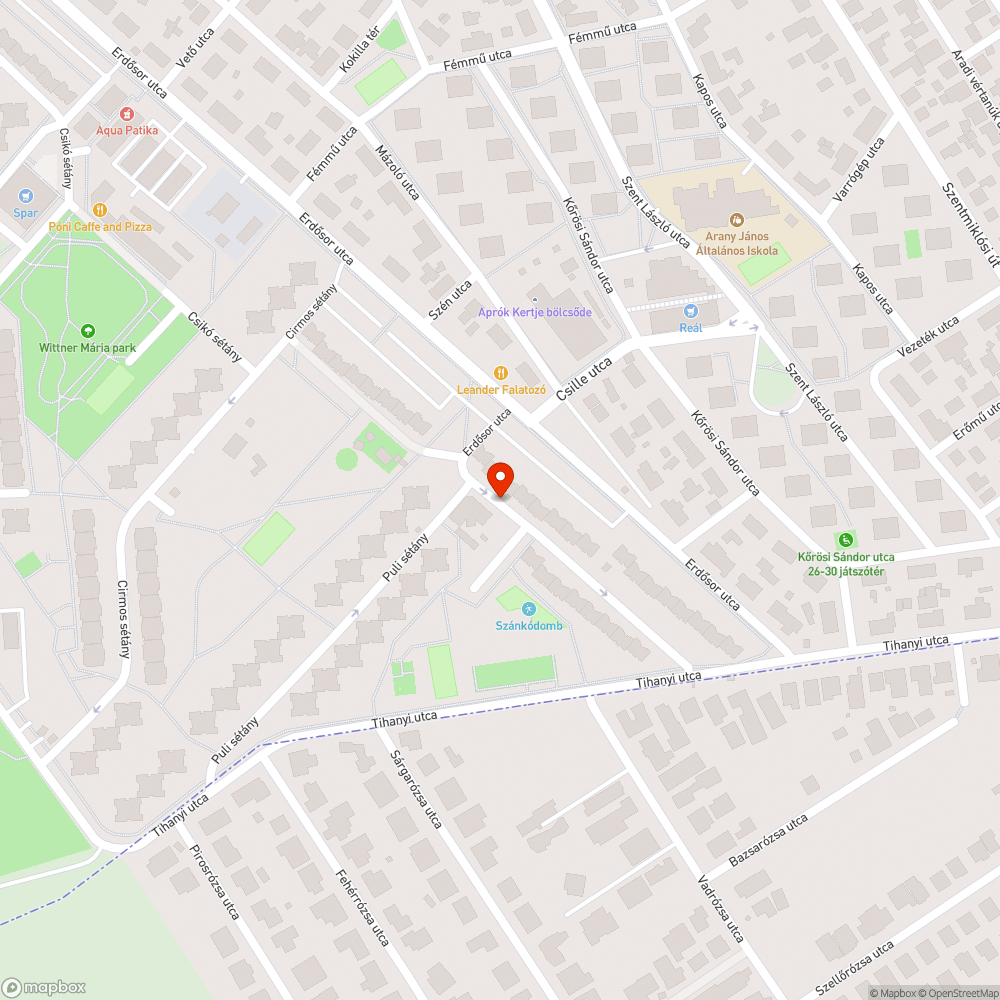 Gazos tűzcsap bejelentés helye