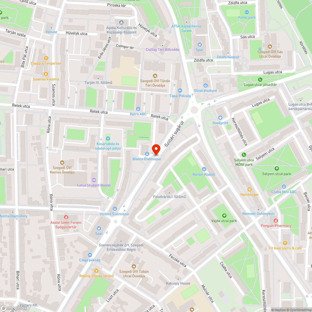 Kátyú a csatornafedél mellett - Szilléri sgt. 47. bejelentés helye