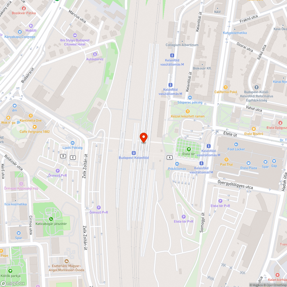 Szemét bejelentés helye