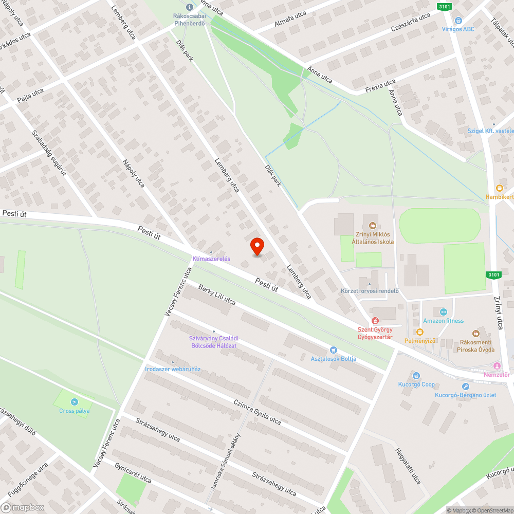 Benőtte a növényzet bejelentés helye