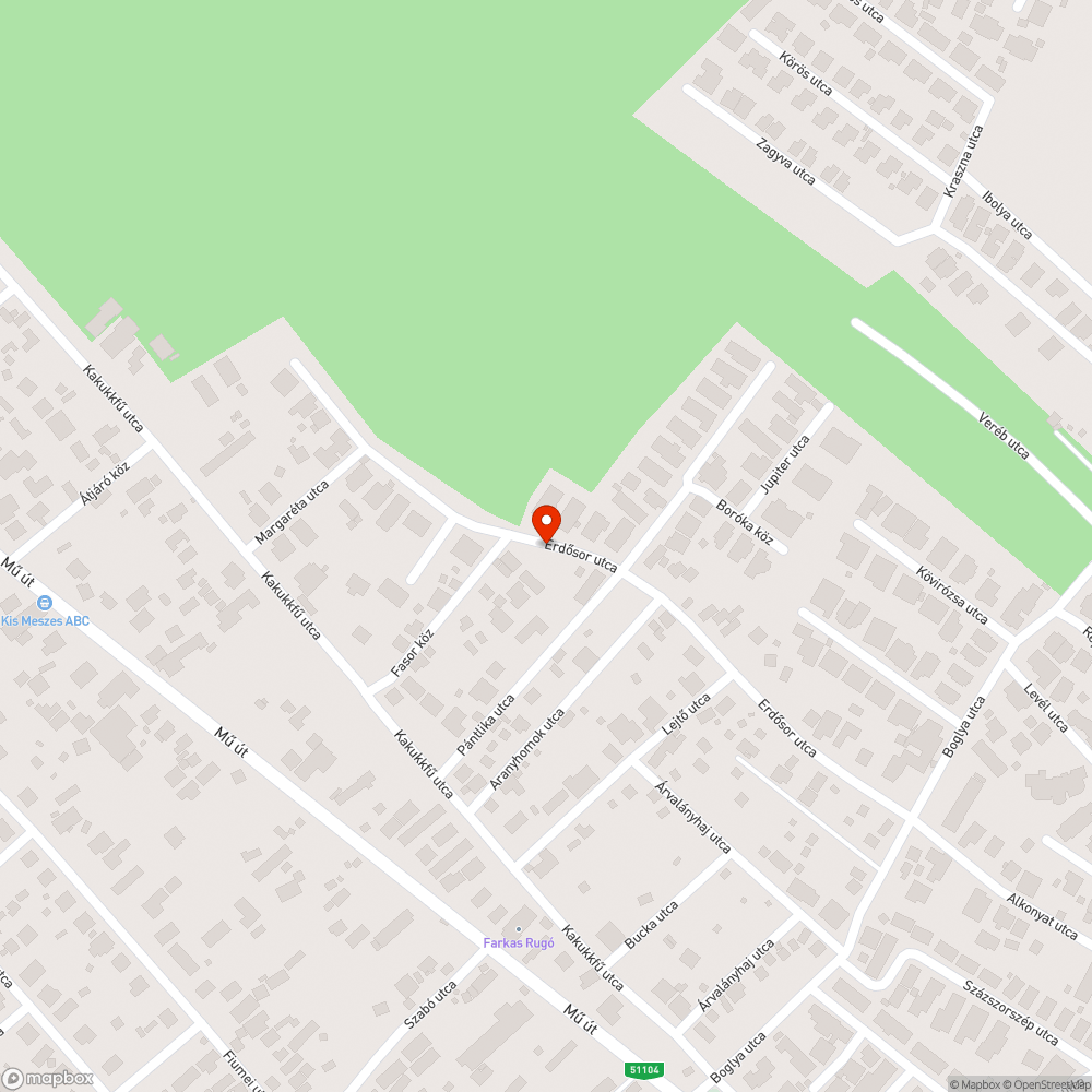 Területen homok bejelentés helye