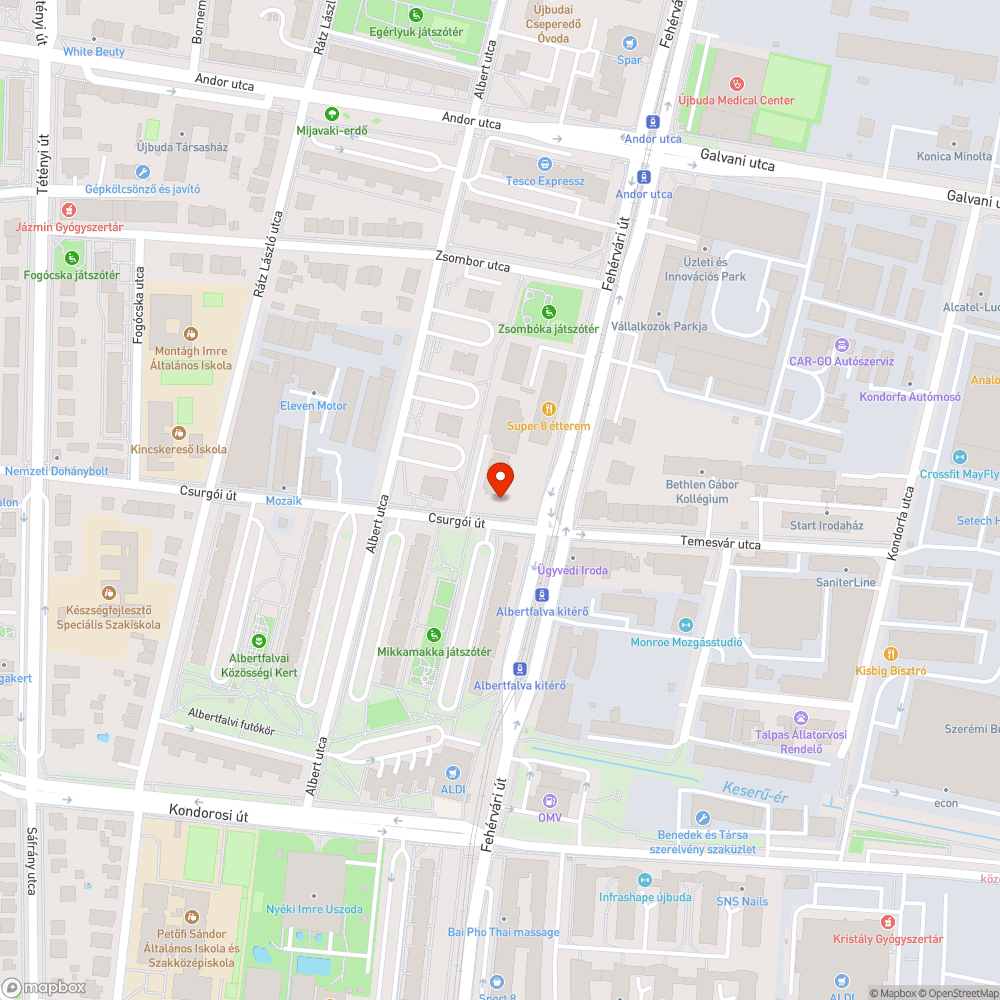 Nem világit bejelentés helye