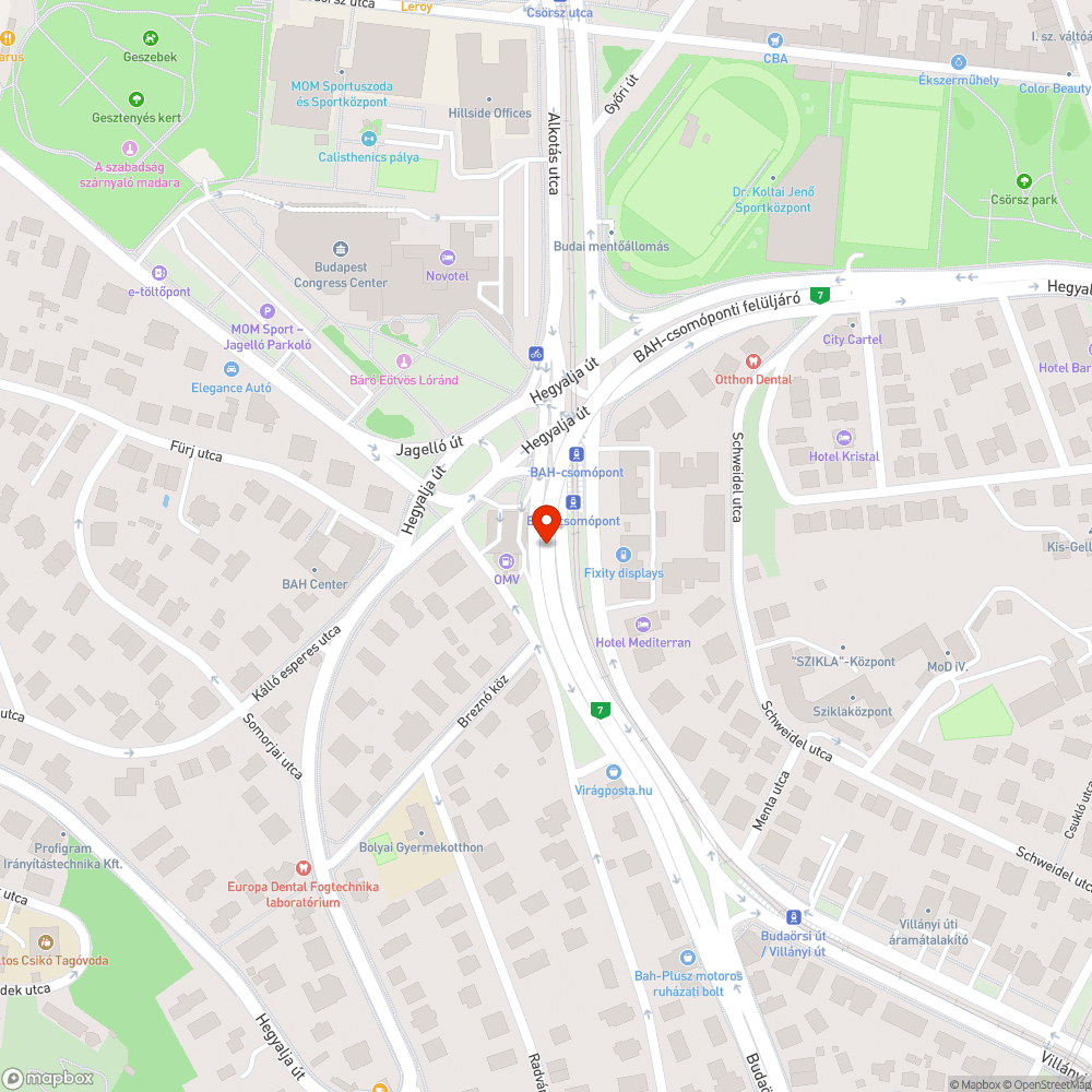 csúszásveszély bejelentés helye