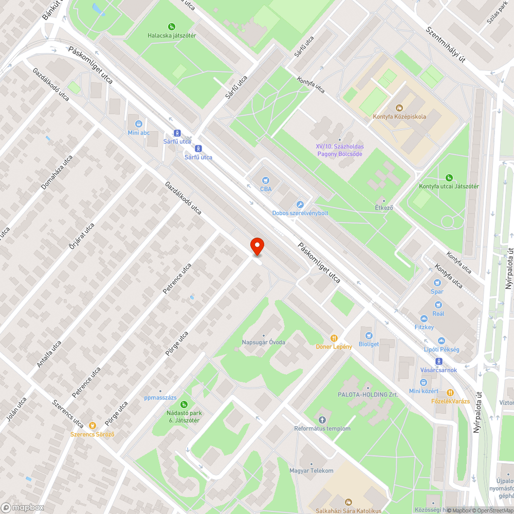 Ehagyott jarmű, a fa is benőtte bejelentés helye