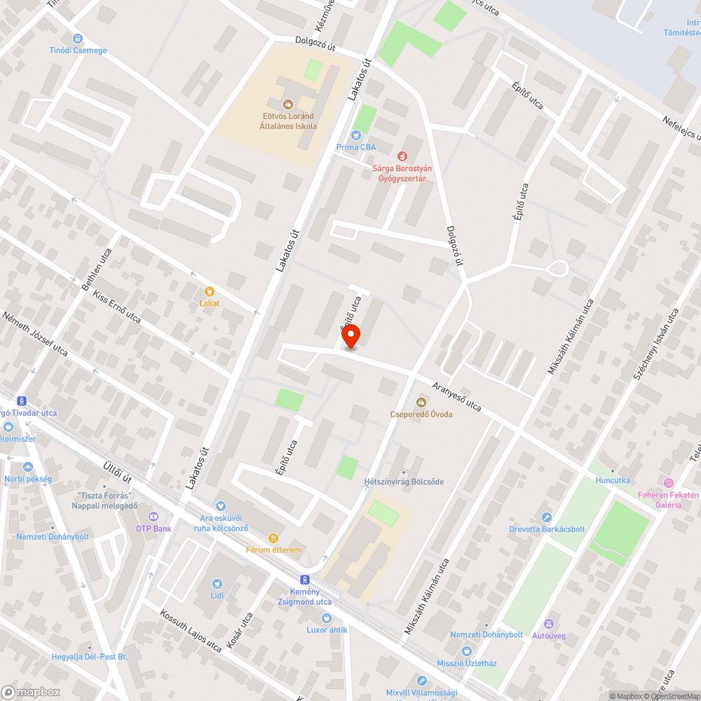 Zöldhulladék + szemét bejelentés helye