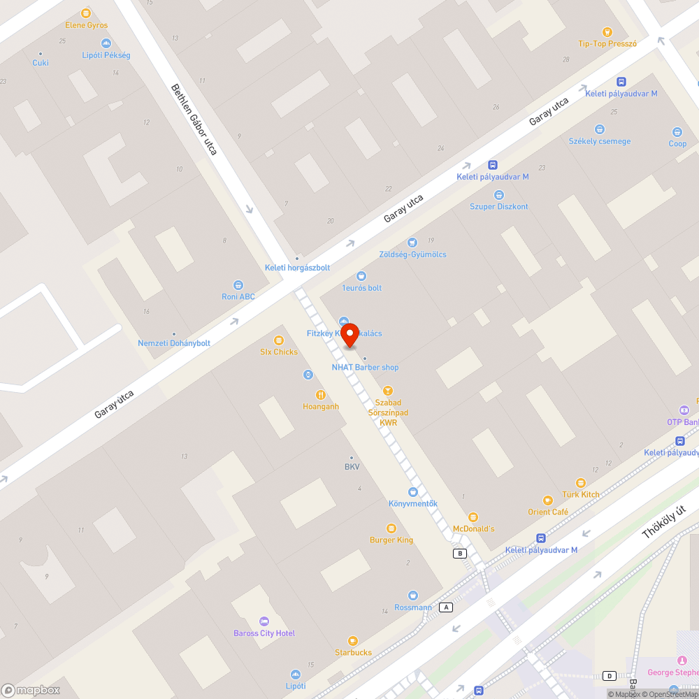 Biciklironcs bejelentés helye