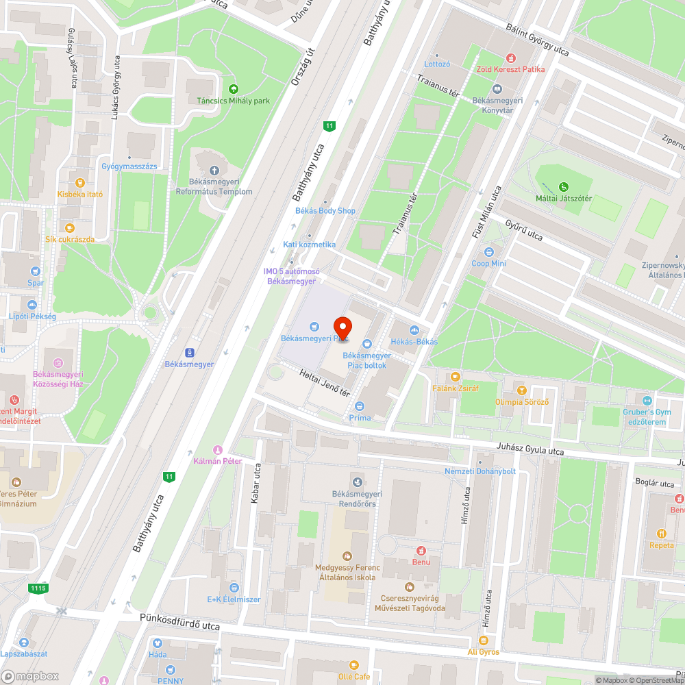 Padok szanaszét bejelentés helye